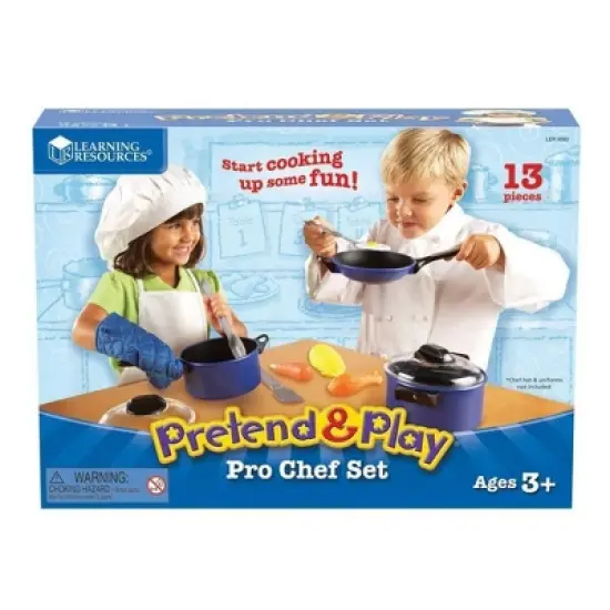 Learning Resources Pretend & Play Pro Chef Set image {3}