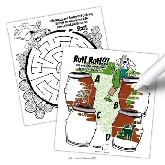 Bendon Scooby Doo Licensed Imagine Ink Coloring Book image {3}