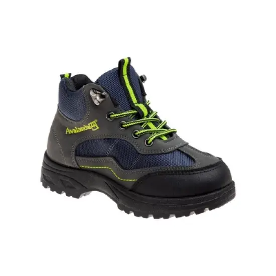 Avalanche Girls Boys Unisex Lace Up Combat Hiker Trailing Boots: Kids' Ankle Boots, Low-Heel Short Booties, Outdoor Shoes ( Little Kids/Big Kids ) image {9}