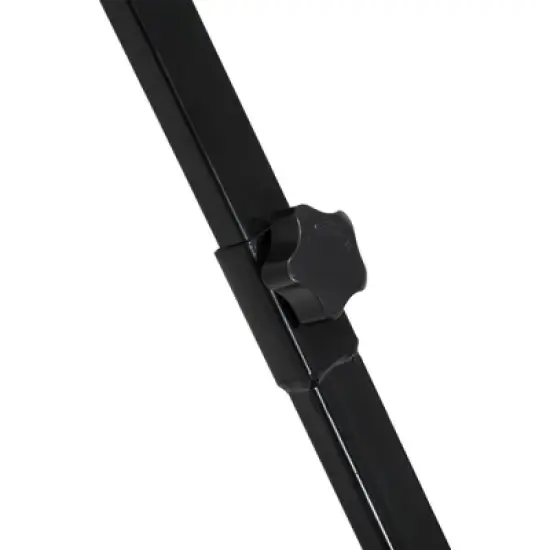 HOMCOM Heavy-Duty Snow Shovel Rolling Pusher with 29'' Blade, 10'' Wheels and Angle-Adjustable Handle image {5}