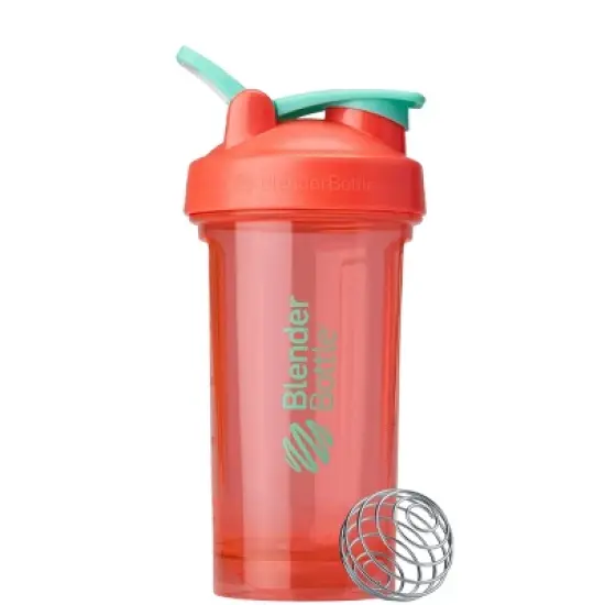 BlenderBottle 24 fl oz Plastic Pro24 Shaker Bottle Peach image {1}