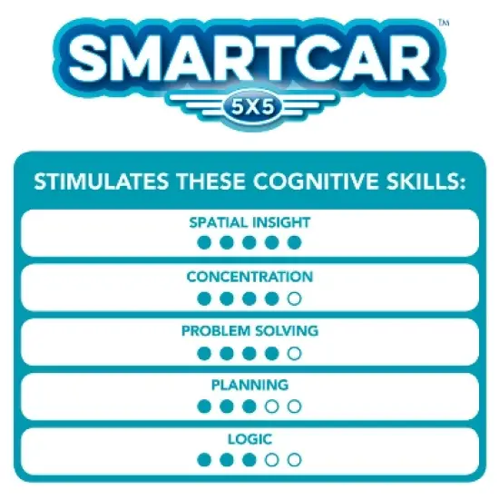 SmartGames Smart Car 5x5 Preschool Game image {3}