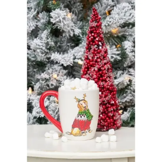 Gallerie II Dog Christmas Mug 16 oz image {4}