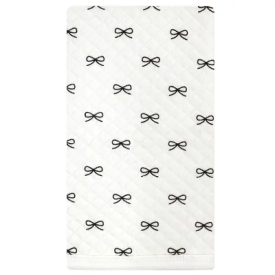 Hudson Baby Infant Girl Quilted Burp Cloths 10pk, Rose Leopard, One Size image {3}