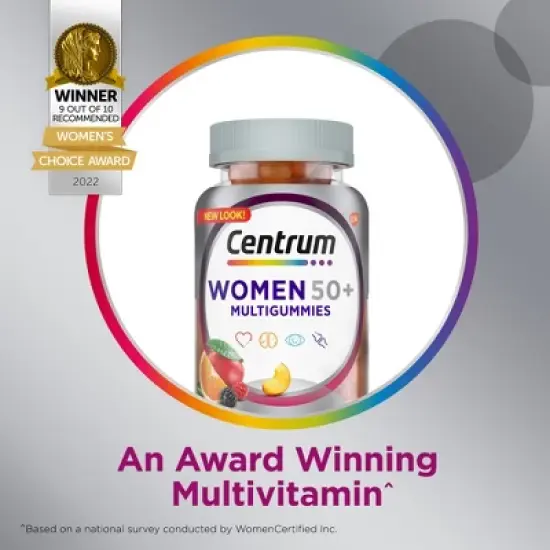Centrum Women 50+ Multi Gummy - 80ct image {3}