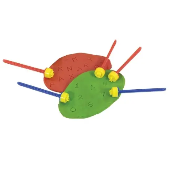 Creative Minds Alphabet & Number Dough Stampers - 36 Piece Set image {1}