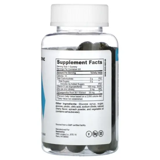 Swolverine Ashwagandha, 60 Gummies image {1}