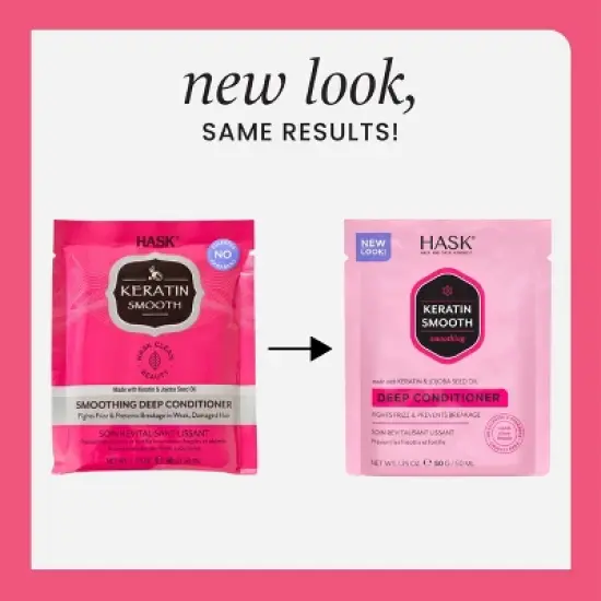 Hask Keratin Protein Smoothing Deep Conditioner - 1.75 fl oz image {2}