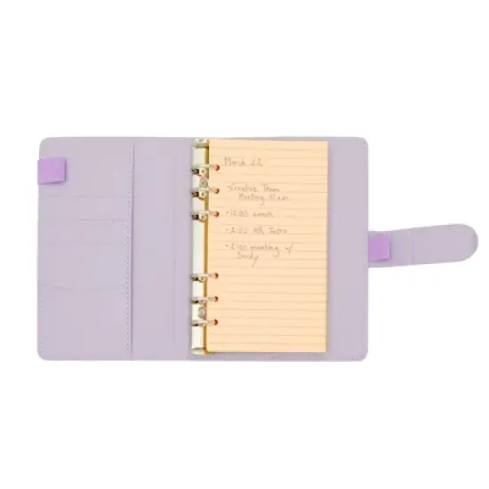 Paper Junkie 6 Pack Colored A6 Refill Paper for 6-Ring Binder, Journal, Planner, Loose Leaf Colored Lined Paper Inserts (240 Sheets/480 Pages) image {6}