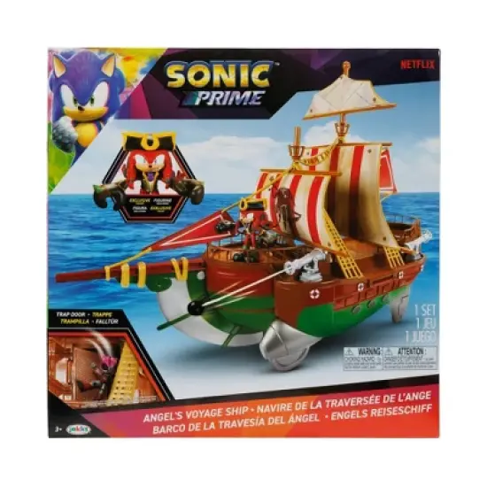 Sonic the Hedgehog Prime Angel's Voyage Ship Action Figure Playset image {1}