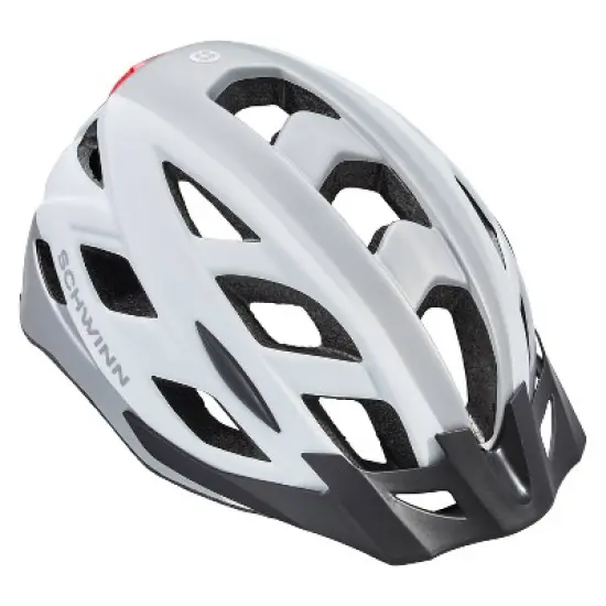 Schwinn Flash Bike Helmet - Gray/White image {1}