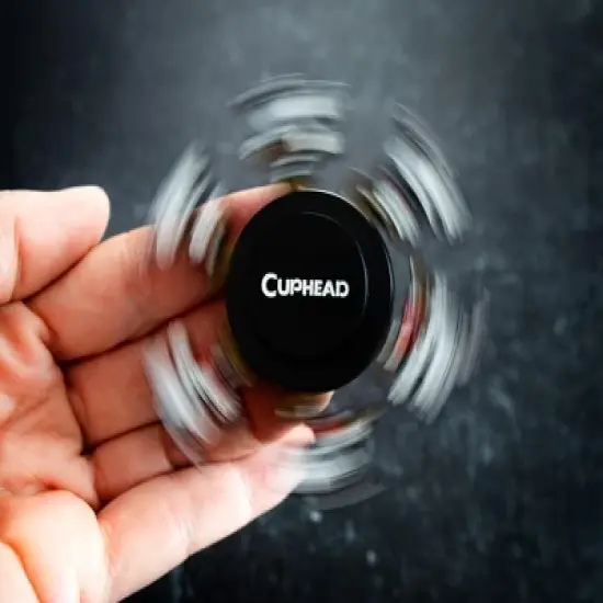 Toynk Cuphead Running 3-Inch Fidget Toy Spinner image {3}