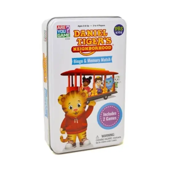 AreYouGame.com Daniel Tiger's Neighborhood Bingo & Memory Match Board Game image {5}