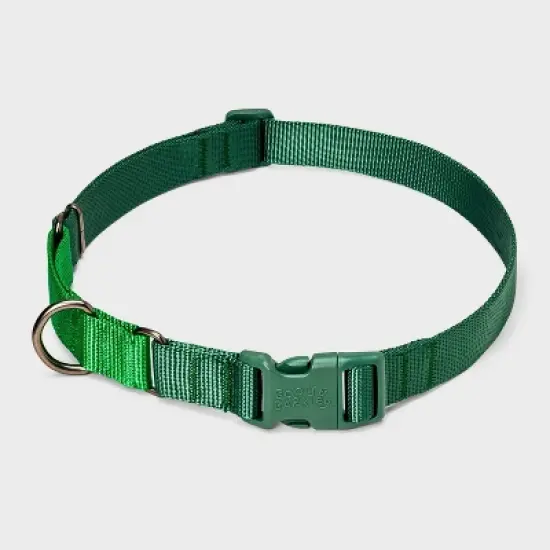Martingale with Buckle Adjustable Dog Collar - Boots & Barkley&trade; Assorted Greens image {6}