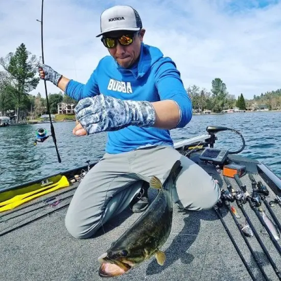 Glacier Glove Abaco Bay Fingerless Sun Gloves image {2}