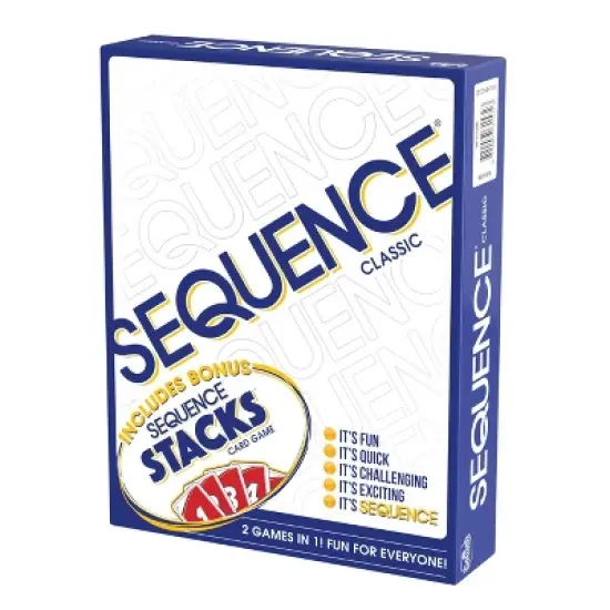 Goliath SEQUENCE Board Game & Bonus SEQUENCE Stacks Card Game image {6}