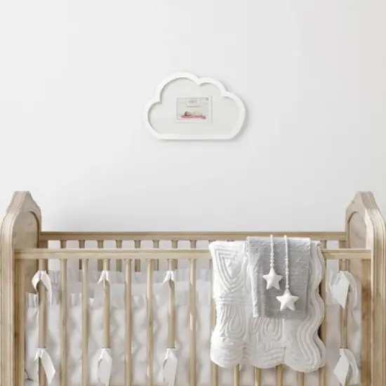 Kate Aspen Baby Shower Guest Book Alternative - Cloud Frame | 22122NA image {1}