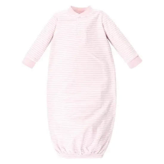 Yoga Sprout Infant Girl Fleece Gown 3pk, Unicorn, 0-6 Months image {4}