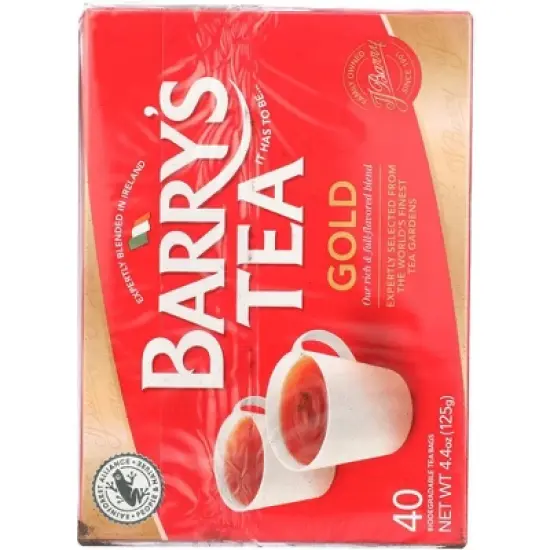 Barry's Tea Gold Blend Tea - Case of 6/40 Bags image {2}