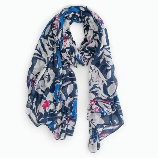 Aventura Clothing Women's Abstract Floral Scarf image {4}