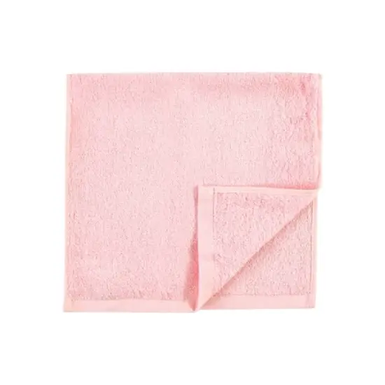 Hudson Baby Infant Girl Rayon from Bamboo Burpcloth 6pk, Pink Lilac, One Size image {6}