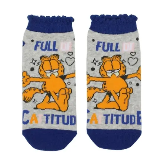 Garfield Cattitude Women's 5-Pair Ankle Socks image {1}