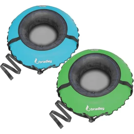 Bradley Set of 2 heavy duty tubes for floating the river; Whitewater tube; Rubber inner tube with cover for river floating; river raft image {14}