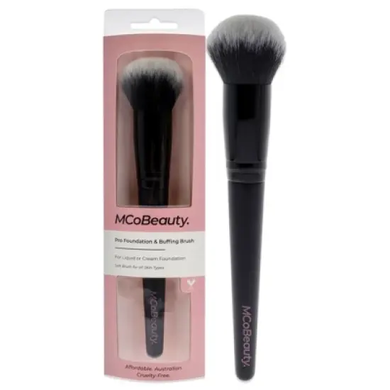 MCoBeauty Pro Angled Blush Brush - Makeup Blush Brush - 1 pc image {3}