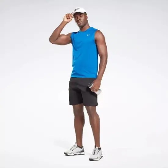 Reebok Training Sleeveless Tech T-Shirt Mens Athletic Tank Tops image {1}
