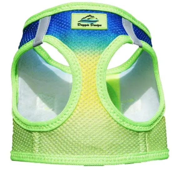 Doggie Design American River Choke Free Dog Harness Ombre Collection-Cobalt Sport image {4}