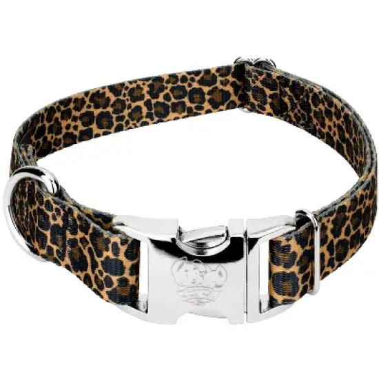 Country Brook Petz Premium Leopard Print Dog Collar image {6}