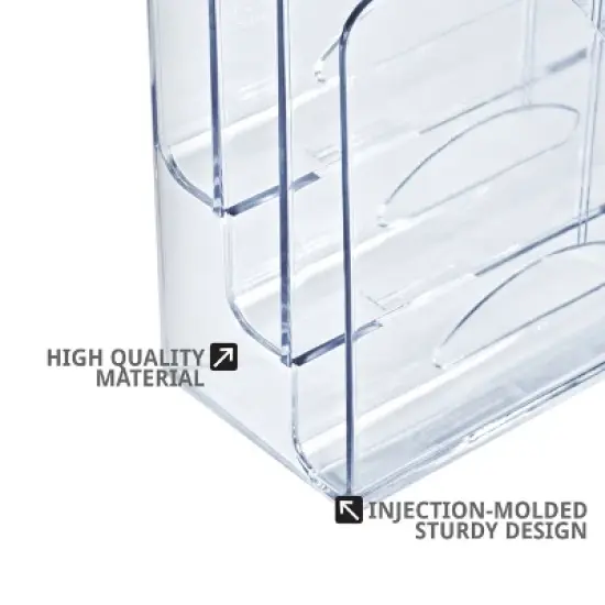 Azar Displays Three Tier File and Brochure Desktop Wall Organizer Holder with Dividers image {6}