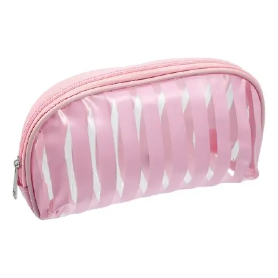 Unique Bargains Zipper PVC Clear Makeup Bag image {9}