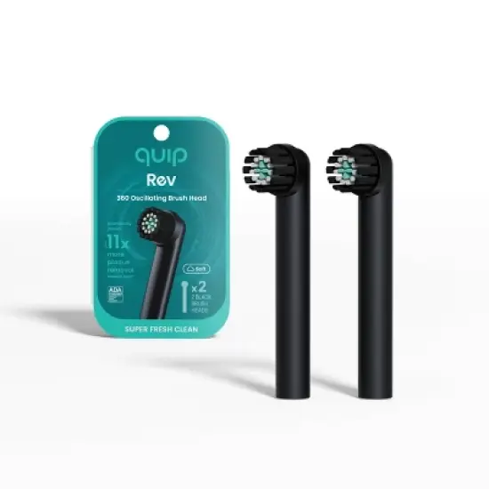quip Rev Oscillating Brush Head Refill - 2pk image {13}