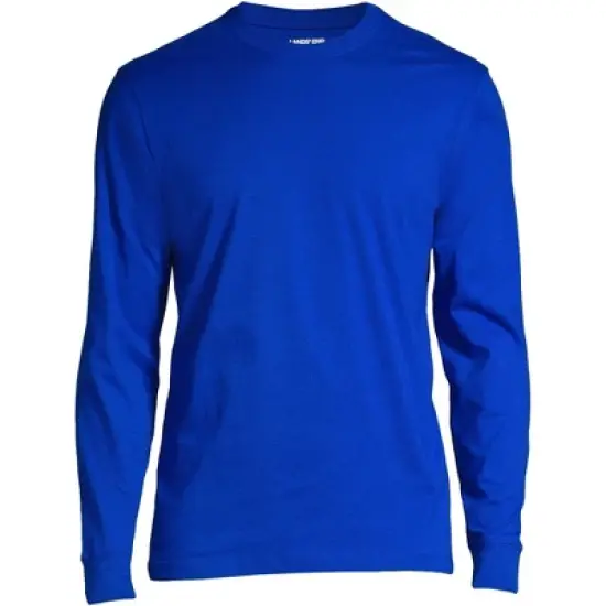 Lands' End School Uniform Men's Long Sleeve Essential T-shirt image {8}