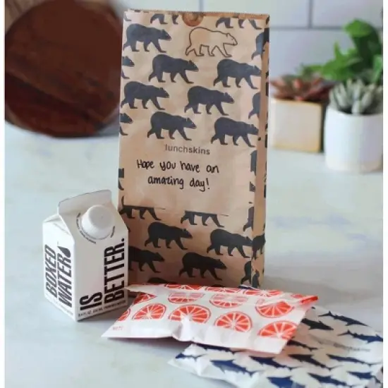 Lunchskins Recyclable Paper Lunch Sacs - 50ct (Variety Pack) image {5}