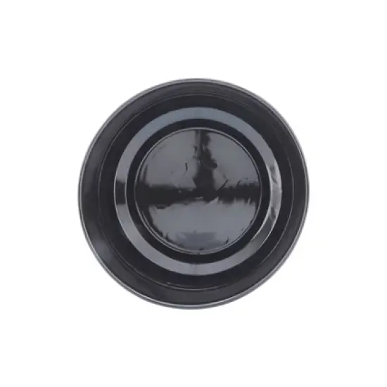 Geometric Ceramic Planter on Wooden Stand - Sagebrook Home image {2}