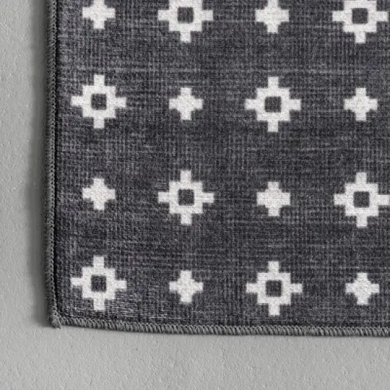 nuLOOM Mikki Geometric Machine Washable Indoor/Outdoor Patio Area Rug image {4}