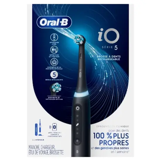 Oral-B iO Series 5 Electric Toothbrush with Brush Head image {11}