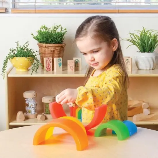 Kaplan Early Learning Discovery Stackers - Rainbow Arch - 5 Pieces image {2}