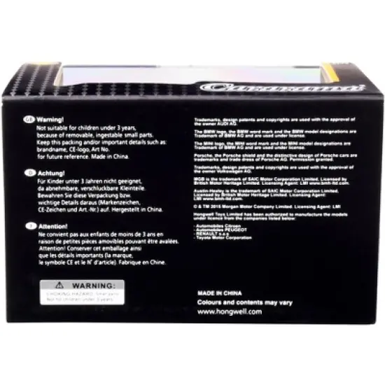 Volkswagen Beetle #53 White in Display Case 1/72 Diecast Model Car by Cararama image {1}