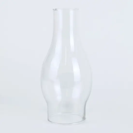 Lehman's Clear Glass Lamp Chimney, Replacement Hurricane Globe Measures 2 7/8 Inch Diameter Base x 8 3/8 Inches High for Oil or Kerosene Lanterns image {3}