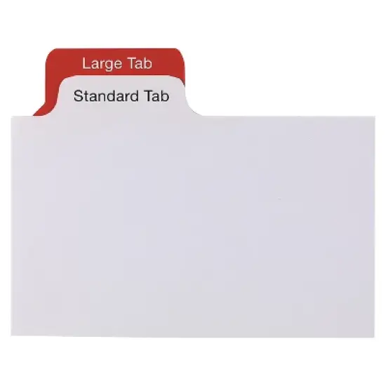 MyOfficeInnovations Big Tab Write-On Blank Paper Dividers 5-Tab Multicolor 4 Sets/PK 477148 image {3}