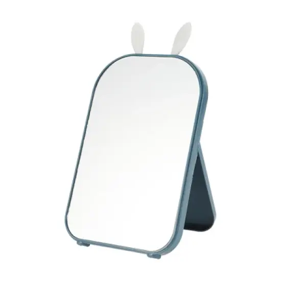 Unique Bargains Convenient Cartoon Ears Desktop Cosmetic Mirror 1 Pc image {4}