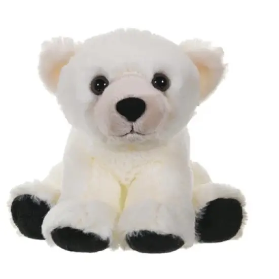 Wild Republic Cuddlekins Mini Polar Bear Stuffed Animal, 8 Inches image {1}