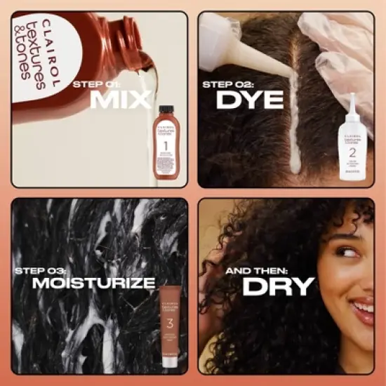 Clairol Textures & Tones Permanent Hair Color Cream image {4}
