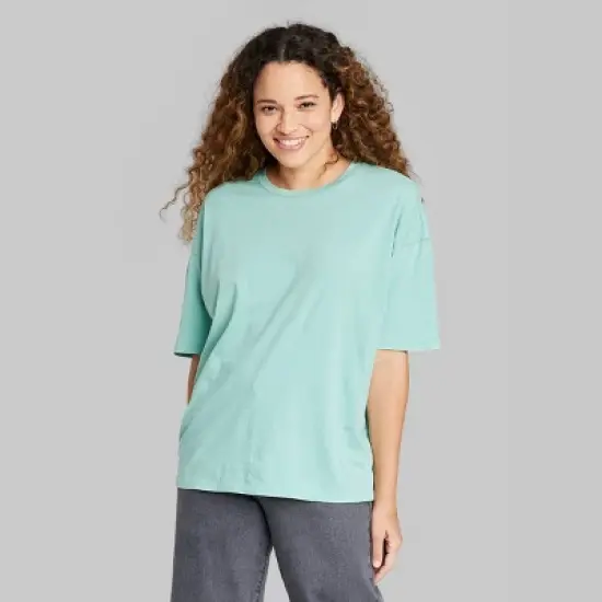 Women's Short Sleeve Relaxed Fit T-Shirt - Wild Fable&trade; image {1}