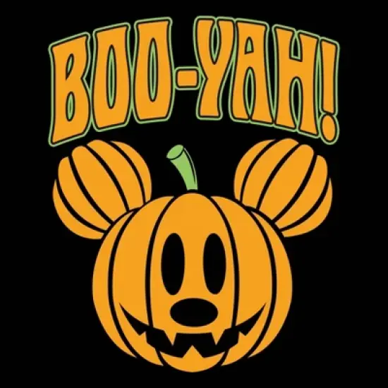 Men's Disney Mickey Short Sleeve Graphic T-Shirt - Black - Halloween image {2}