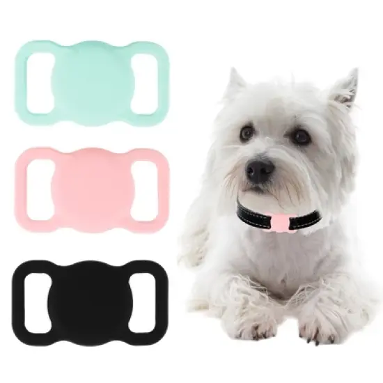Unique Bargains Dog Collar Holder 3 Pcs image {7}