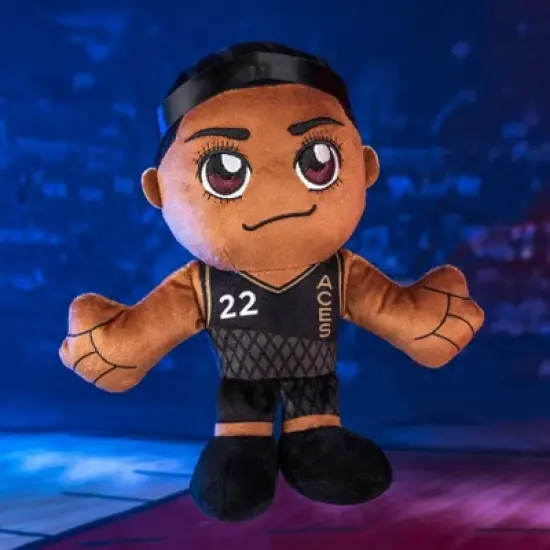 Bleacher Creatures Las Vegas Aces A'ja Wilson 8" Kuricha Plush image {1}